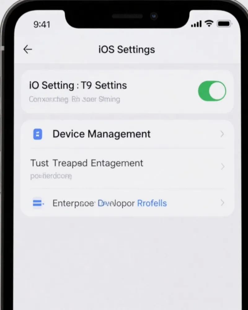 iOS Settings Guide